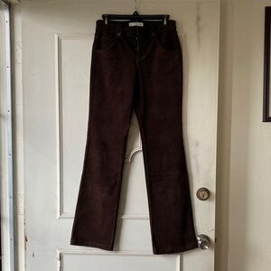 Mango Chocolate Brown Corduroy Pants